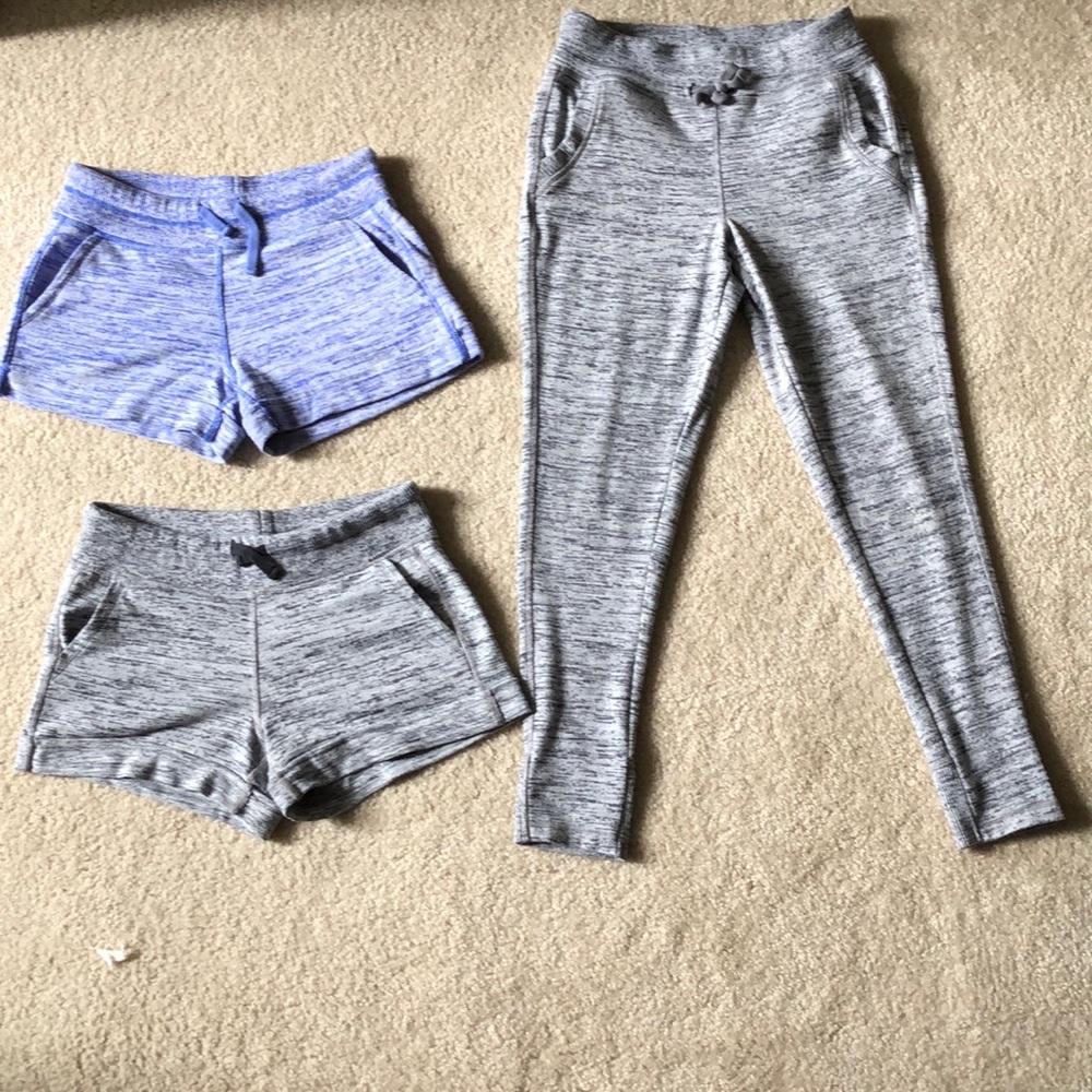 Athleta Girl shorts and pants